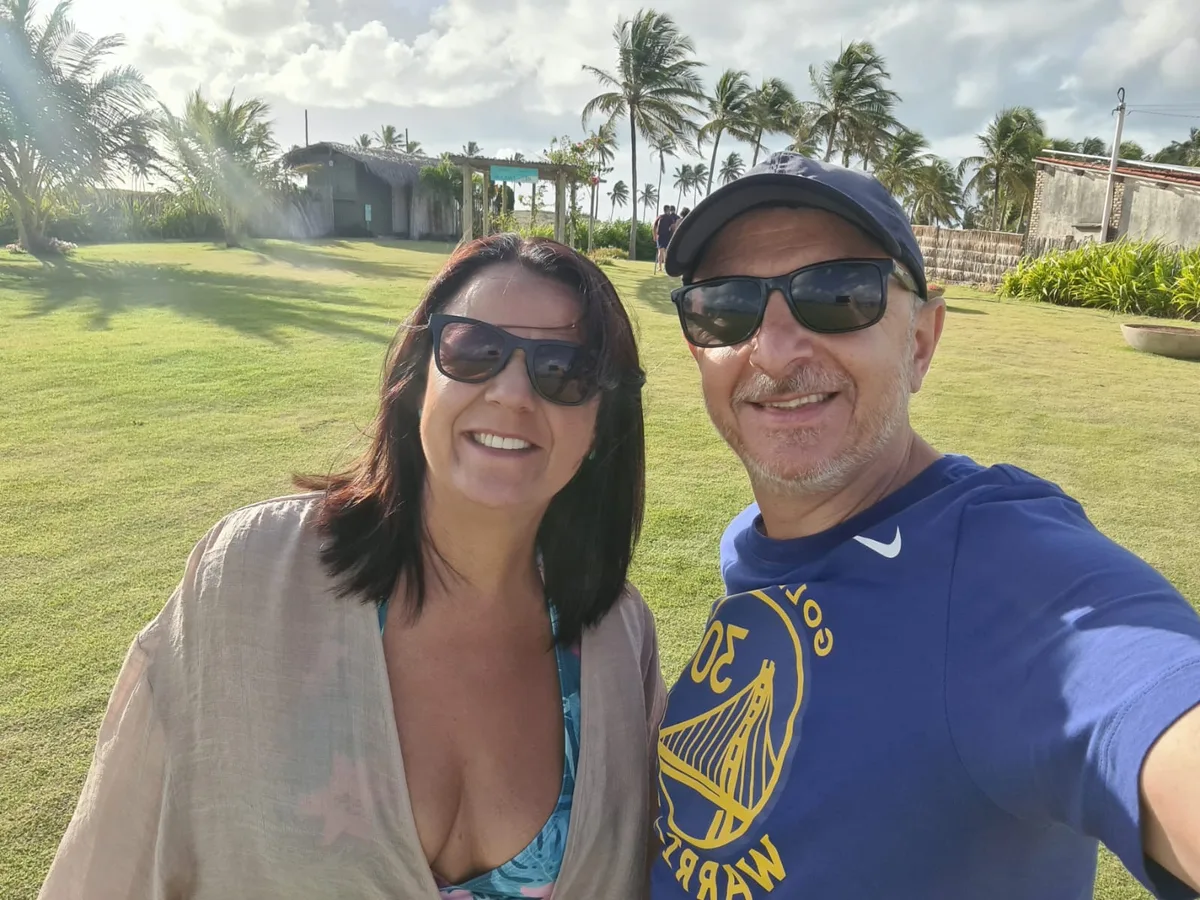 Registro da viagem de Arthur e Denise a Natal e Pipa