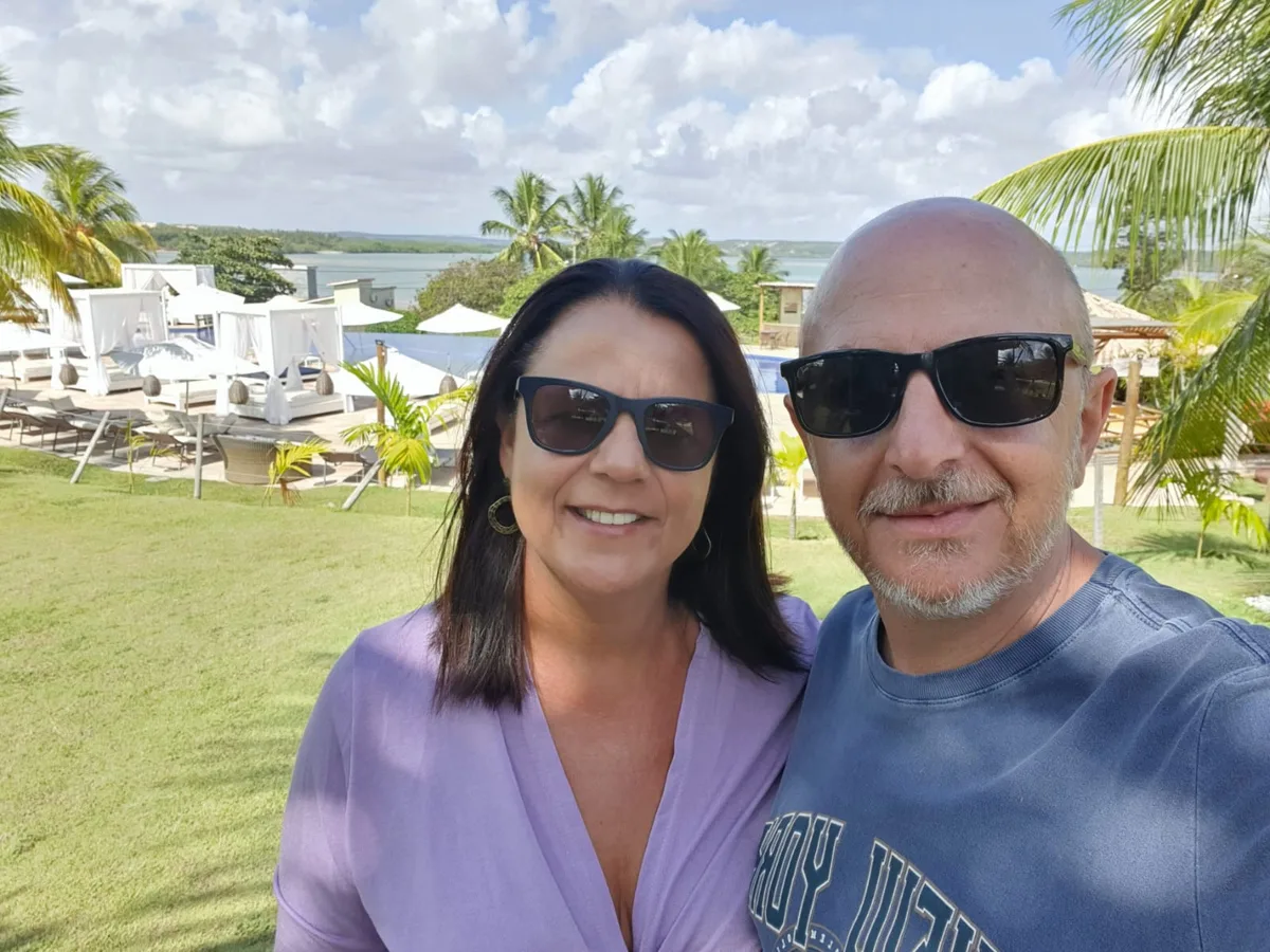 Registro da viagem de Arthur e Denise a Natal e Pipa