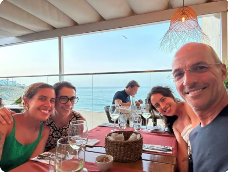 Foto de viagem compartilhada por clientes da Seven Senses